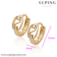 (29952)Xuping Woman Earrings With 18K Gold Plated Jewelry Wholesale